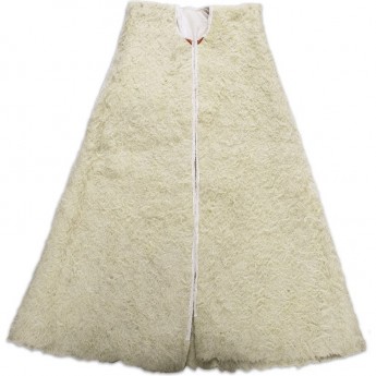 Бурка КИЗЛЯР из овечьей шерсти белая Бурка КИЗЛЯР из овечьей шерсти белая