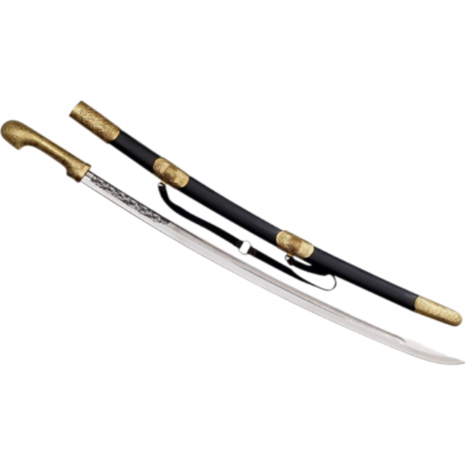 Шашка сувенирная КИЗЛЯР ККВ, латунь 06005